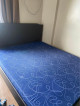 Used bed frame with uratex foam for SALE