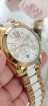Ladies runway oversized boyfriend watch