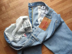 Levi's 501 Extended Patch Waterless Wash Made in Mexico size 32 to 34