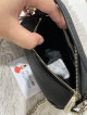 Kate Spade Micro Smoosh Pebbled Crossbody Bag in Black