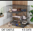 Cat Cage easy assemble kitten hedgehog hamster pet