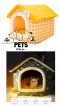 Pet house and bed