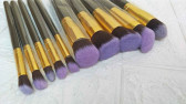 10pcs makeup brush set