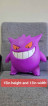 Huge gengar pokemon figure