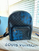 LOUIS VUITTON Damier Graphite Rope Josh Backpack