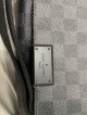 Louis Vuitton Paris plaque in Ruthenium colored metal