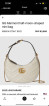 Gucci Marmont half-moon-shaped mini bag brand new