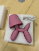 Baby Powder Pink Balloon Dog Lamp