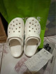 Original Crocs Women Classic Platform Clog White (W6)