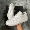 Jordan 1 Low Triple White