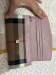 Burberry Pink and Brown Porter Wallet