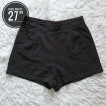 Cotton Zipper Shorts