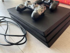 PS4 Pro 1TB with 2 controllers + cables (7 Free Games) Cyberpunk 2077, Monster H