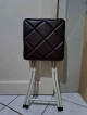 Foldable Leather Stool