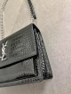 Authentic YSL Sunset Croc Bag