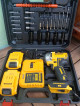 Dewalt 128 volts cordless Impact wrench with driver drill function complete set