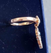 Authentic Swarovski Rosegold Ring, with Hamsa symbol