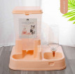 Pet Pastel Automatic Feeder Dog Cat Drinker Feeder Dispenser