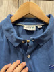 Lacoste Blue with white stripes Slim Fit Polo shirt