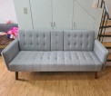 With Cup Holder Sofa Bed Fabric 3-4 Seater