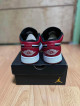 Jordan 1 Low Bred toe