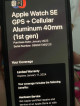 APPLE WATCH SE 40MM