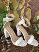 White Sandals size 6