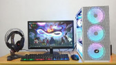 Gaming PC , Computer Set , Ryzen 5 3400g