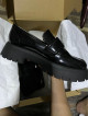 Zara Chunky Penny Loafers