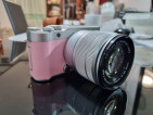 FUJIFILM X-A10 DSLR vlog camera (pink COLOR)
