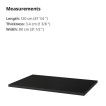 2pcs IKEA black table