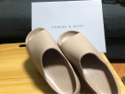 Original Charles and Keith Slip On/Slide- Size 9