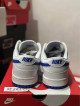 Dunk Low White Hyper Royal