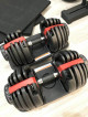 24KG ADJUSTABLE DUMBBELLS PAIR