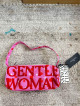 GENTLEWOMAN SPRINKLE RASPBERRY CYLINDER BAG