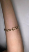 Tiffany hardware bracelet  18k japan gold