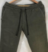 Ankle Pants Cotton Army Green Medium 32-34