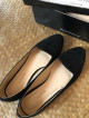 Black Nude flats