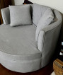 Large round couch