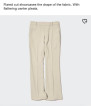 UNIQLO Drape Flared Pants