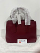 Furla Tessa Small Leather Tote E/W in Ciliegia
