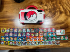 Pokemon Tretta Chips and Case