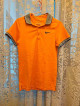 NIKE Mens Dri Fit Orange Polo Shirt
