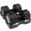 ProForm 50 lb. Select-a-Weight Dumbbell Pair, Black