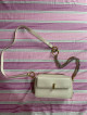 Charles and keith cream body bag