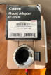 Canon EOS M Mount adapter