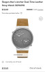 Skagen Men's Ancher Dual Time Leather Strap Watch