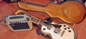 Guitar w/ hardcase & amplifier