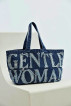 GENTLEWOMAN denim tote bag