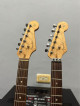 Double neck custom made Fender guitar (Mahogany wood body)